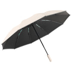 Reverse Folding Umbrellas Double Bones Black Glue Automatic Sunshade Sunscreen Rain Umbrella Strong Wind Resistance