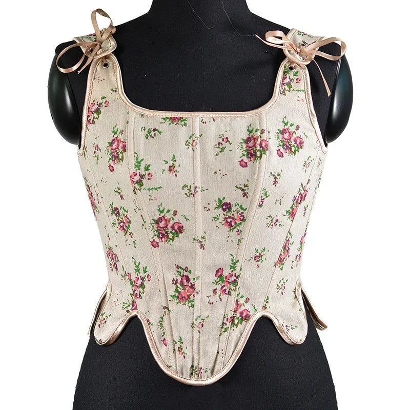 Lolita Corset Camisole Y2K Underbust Body Shaper Polyester Blend