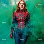 Spider Raimi Costume Zentai Suit Spandex Halloween Costumes Party Fancy Anime Clothes Geek Girl Bodysuit Spider Girl Cosplay