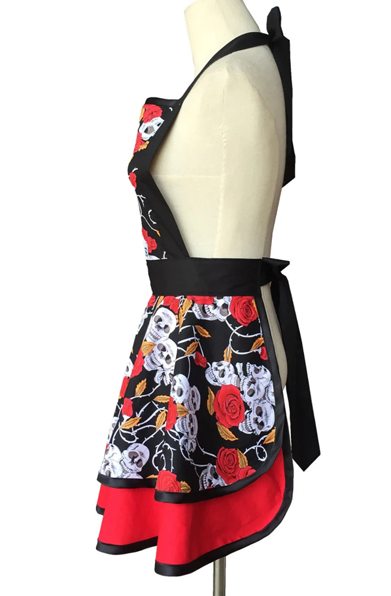 Cotton Princess Waist Apron - Oilproof & Easy Clean