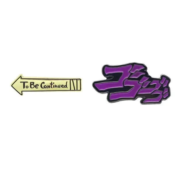 JoJo's Bizarre Adventure Enamel Lapel Pin Collect Badge Cute Children Gift Jewelry Adorn Backpack Hat Collar Brooches