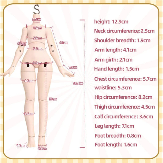 New Come4free Miniy The Jungle Book Series Ob11 1/12 Bjd 20cm Movable joint doll Anime Figures Dolls Mystery Box Boy Girls Gifts SS69