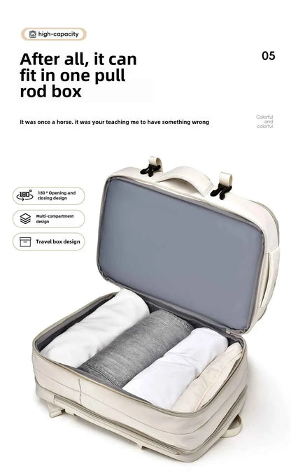 Backpack 45x30x25 Airplane, Cabin Hand Luggage Backpack, Laptop Backpack for Aeroplane Travel, School Backpack, Men Women's Bag