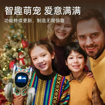 Loona Smart Robot Dog Cute Intelligent Emotional Robots Accompany Voice Machine Compatible Custom Monitor Electronic Toy Gifts