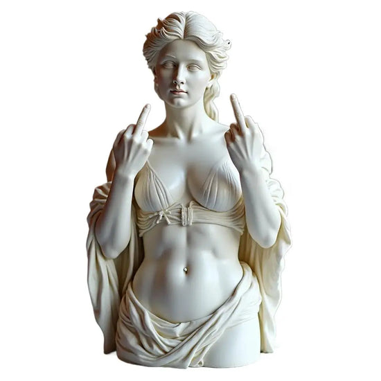 2025 Statue Of Vienna Goddess Funny Goddess Statue 3D Resin Craft Ornaments Unique Design Cultural Office Home Decoration