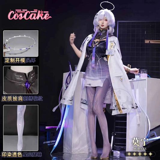Game Wuthering Waves MORNYE Cosplay Costume Uniform Halloween Carnival Party Christmas Play Role Clothes Clothing for Women