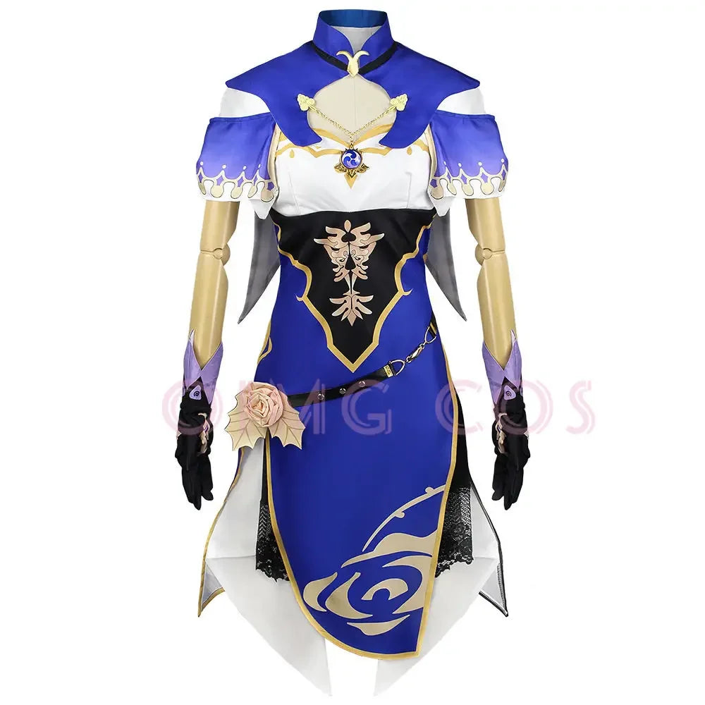 Lisa Cosplay Costume Genshin Impact Adult Carnival Uniform Anime Halloween Costumes Women Game