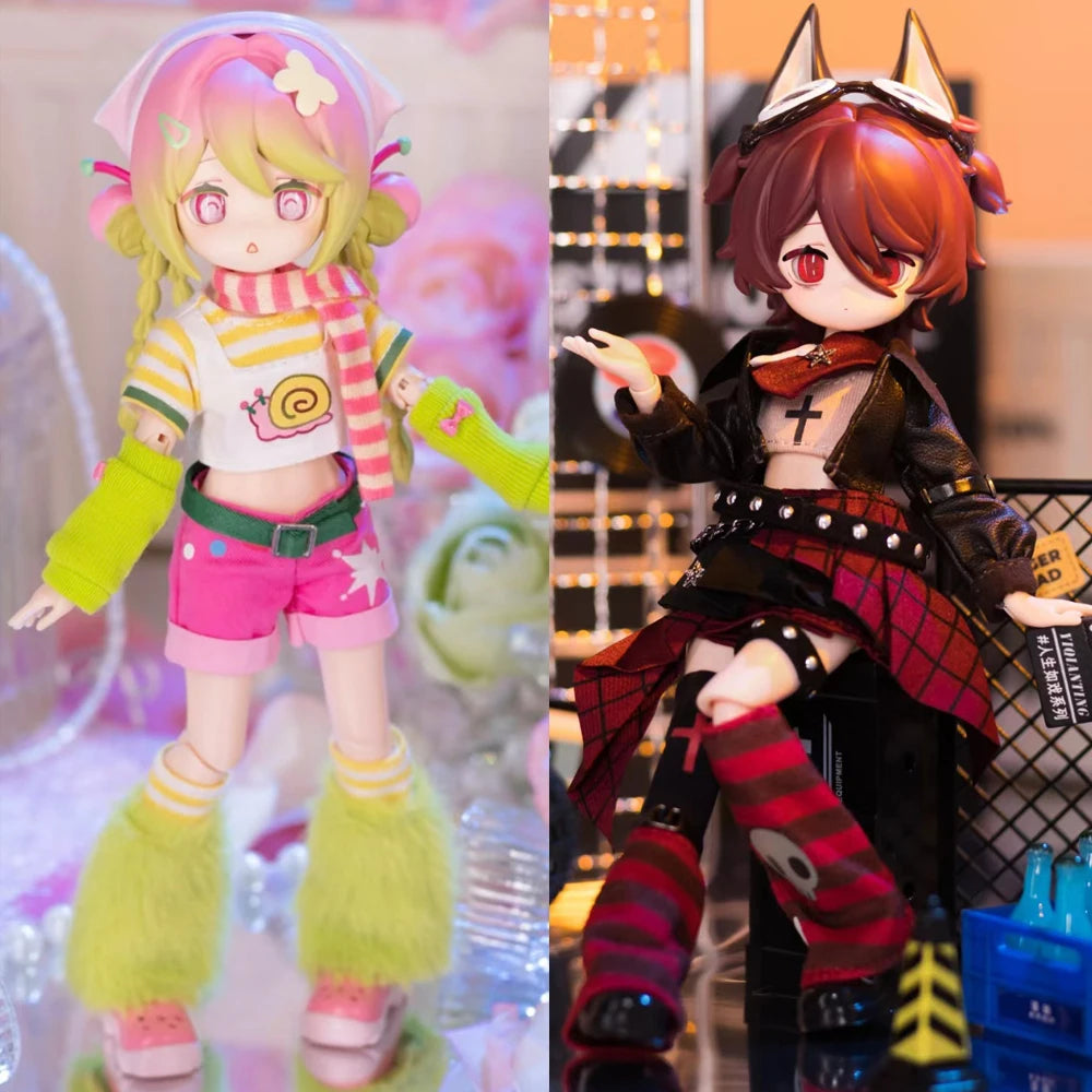 In Stock Freedom Claim Electronic Cute Pet 1/12 BJD Blind Box Action Figure Doll Trendy Toy Ornaments Figure Cute Boy Girl Gift SS69