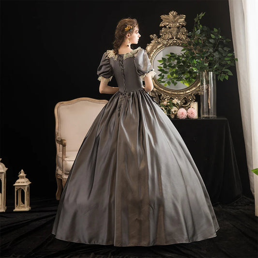 Victorian Masquerade Dresses for Women, Renaissance Dress, 18th Century, Baroque Rococo Marie Antoinette, Historical Clothing SS69