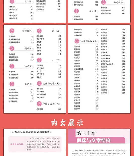 3pcs/set Japanese Learning Book Lntroductory Self-study Standard Japanese Elementary Education Course Japanese Word Grammar Book SS69