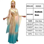 Greek Goddess Cosplay Dress Set for Women