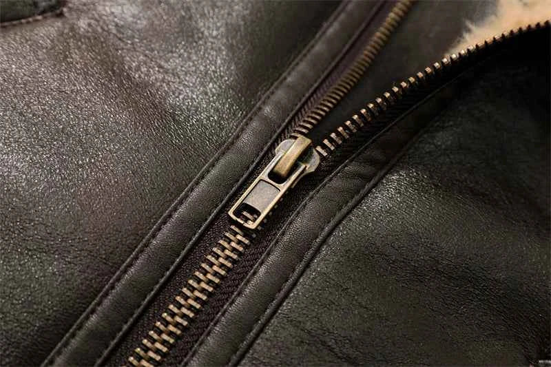 2025 Autumn winter new women's thickened warm double-sided short jacket Women's brown coat