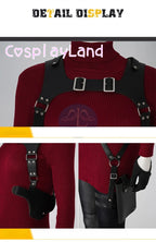 Female Ada Wong Cosplay Costume Clothing Resident 4 Remake Ada Red Women Dress Role Playing Halloween Game Set with Shoes
