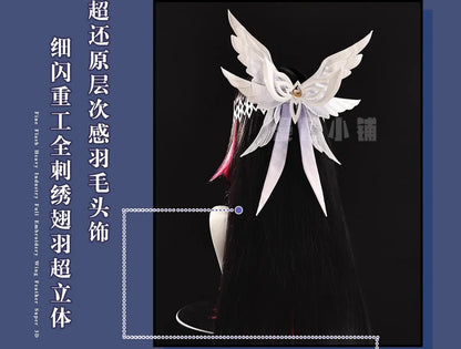 IN STOCK Columbina Cosplay Costume Game Genshin Impact【S-2XL】DUDU-R Nod-Krai Women Song of the Welkin Moon Plus Size