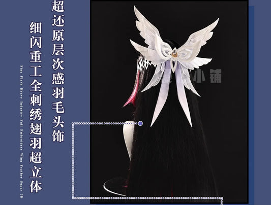IN STOCK Columbina Cosplay Costume Game Genshin Impact【S-2XL】DUDU-R Nod-Krai Women Song of the Welkin Moon Plus Size