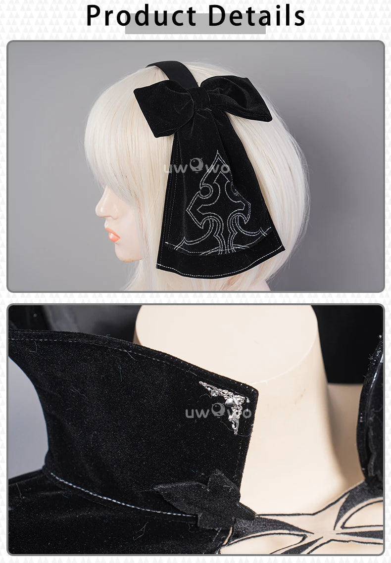 UWOWO 2B Cosplay Dress - Adult Game Character Outfit