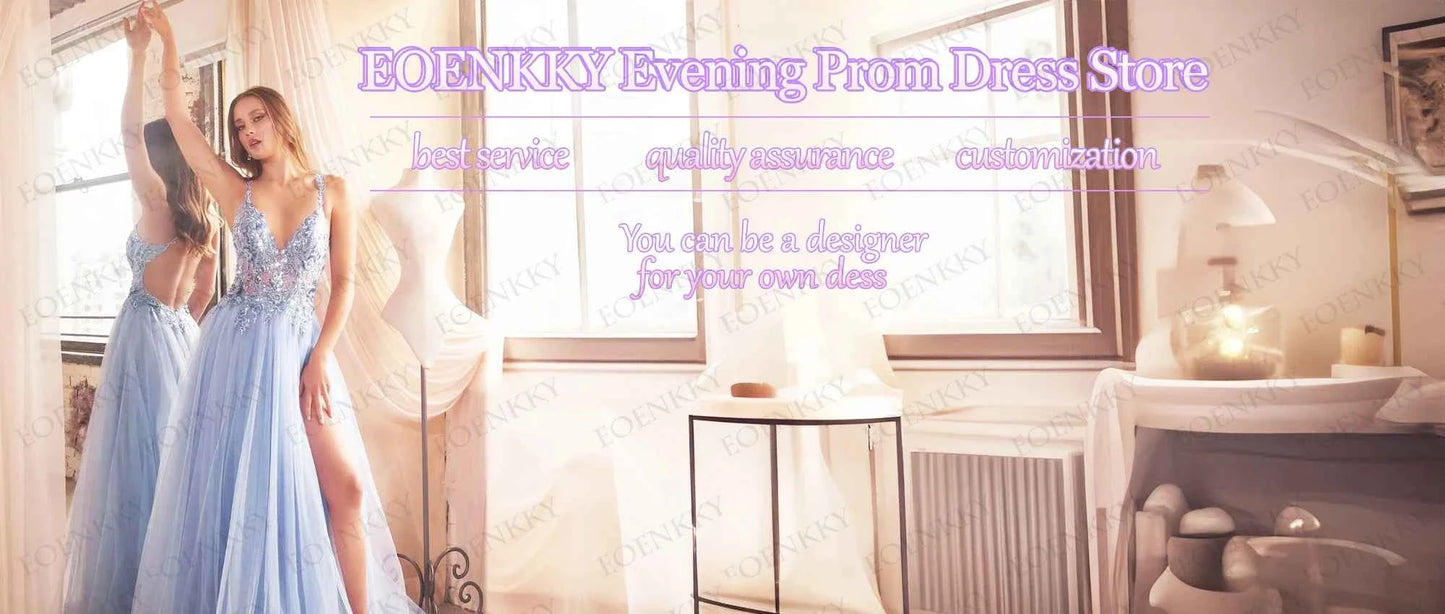 EOENKKY Blue Off Shoulder Princess Prom Dresses Celebrity A Line Pearls 3D Flowers Evening Gown платье на выпускной Customized