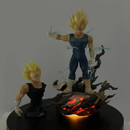 Dragon Ball Z Figure Majin Vegeta Anime Figurine 22cm PVC Action Figures Decoration Collection Model Toys Kids Christmas Gifts SS69