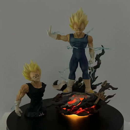 Dragon Ball Z Figure Majin Vegeta Anime Figurine 22cm PVC Action Figures Decoration Collection Model Toys Kids Christmas Gifts SS69