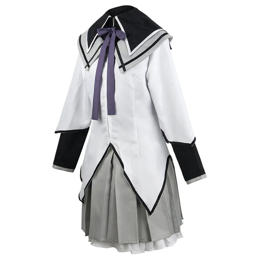 Anime Akemi Homura Cosplay Costume Fighting Uniform Stockings  Akemi Homura Outfits