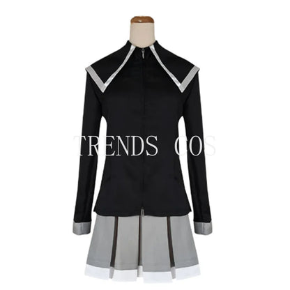 HOMCHEE TRENDS Akemi Homura Anime Cosplay Costume Set with Wig and Stockings