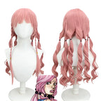 Hirose Yasuho JoJolion Cosplay Wig Pink Hair for JOJO Bizarre Adventure Anime