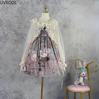 Japanese Sweet Lolita Ruffle Chiffon Shawl Top