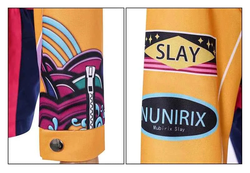 KPop Rumi Cosplay Costume Wig Women Girls Halloween Carnival Comic-con Party Role Playing Outfits