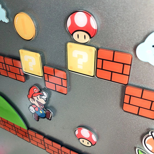 Cartoon Bros Fridge Magnet Home Kitchen Convenience Sticker Anime Photo Message Board Refrigerator Magnetic Stickers Home Dec