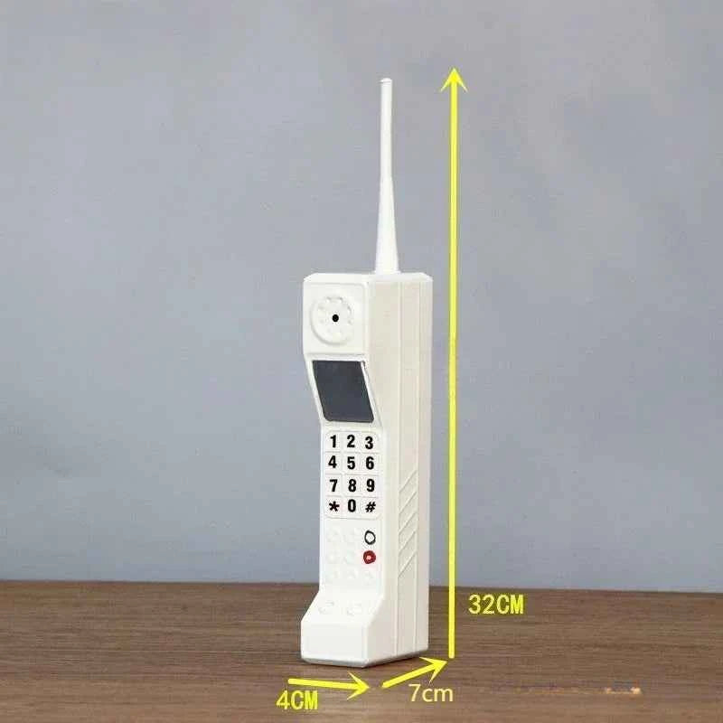 Creative Retro Simulation Mobile Phone Model Telephone Model Desktop Decoration Ornament Nostalgic Mobile Phone Era Props Gifts