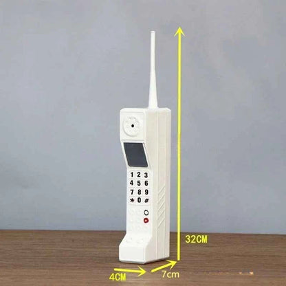 Creative Retro Simulation Mobile Phone Model Telephone Model Desktop Decoration Ornament Nostalgic Mobile Phone Era Props Gifts