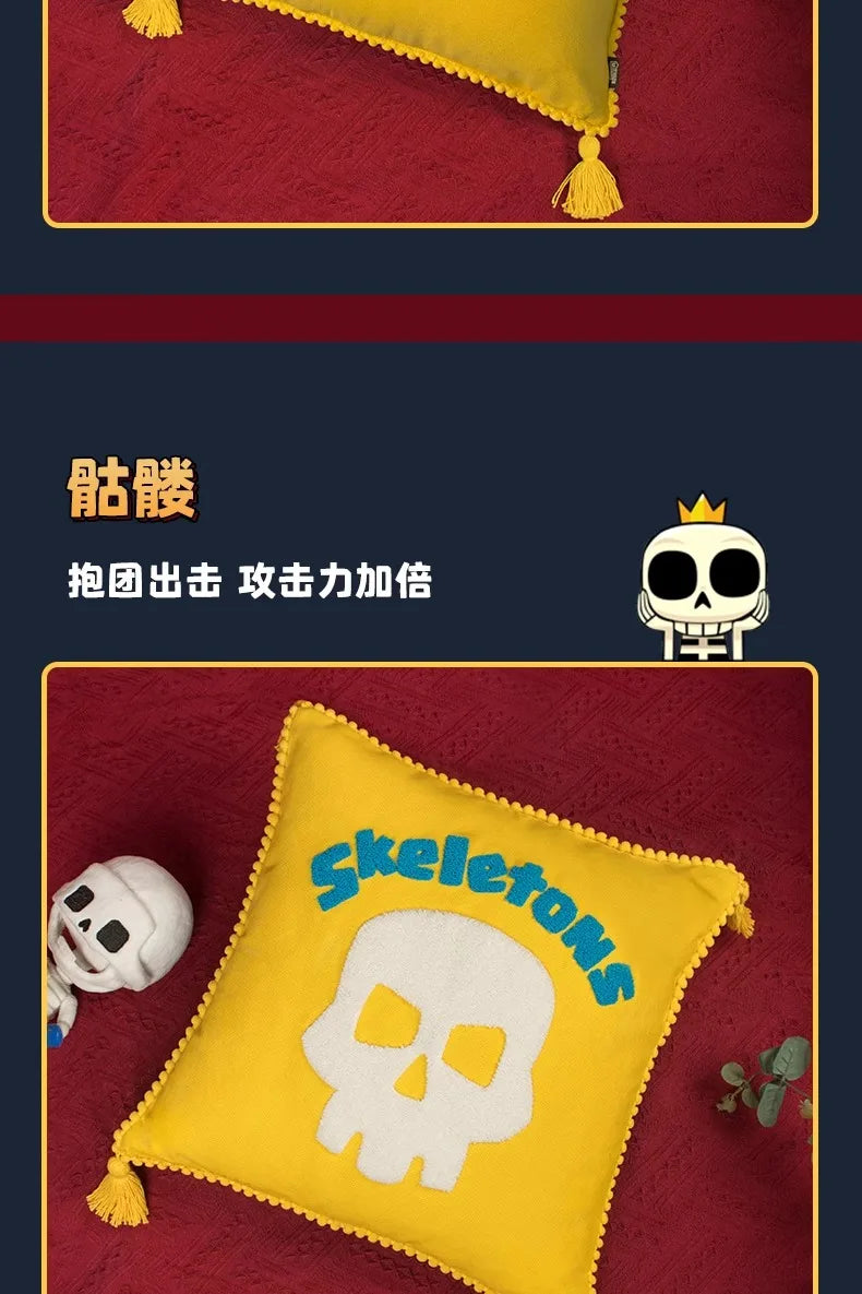100% Original Royal War Genuine Pillow Mini Pickup Skull Spot Official Genuine Game Doll Doll Bed Decoration Collection SS69