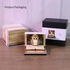 ANENG 2026 3D Paper Carving Desk Calendar with LED Light