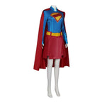 Super Girl cosplay costume, Tomorrow's Girl cosplay costume, Halloween stage performance, complete set of costumes with cloak