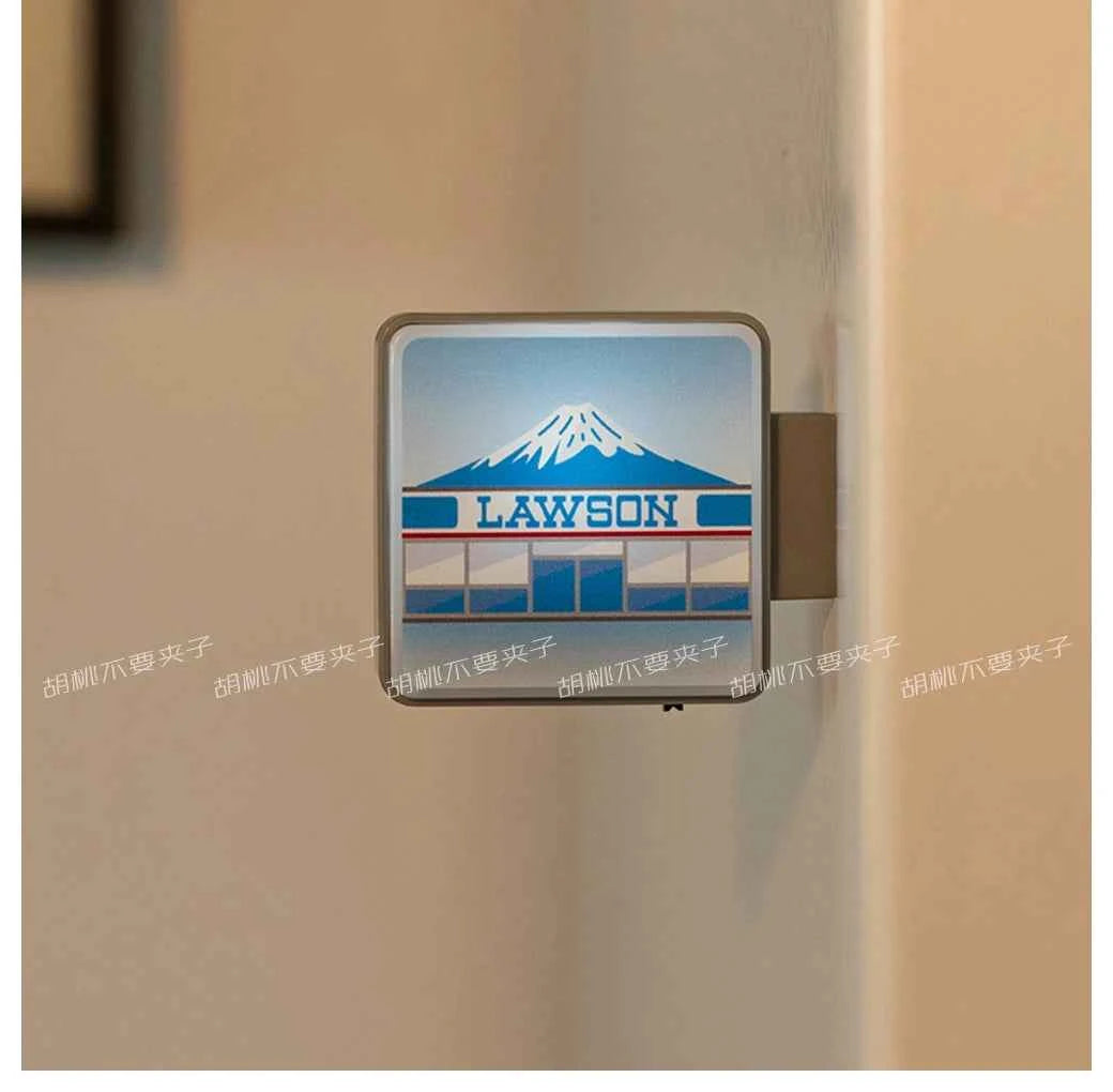 Dotonbori Glico 711 Lake Kawaguchi-ko Lawson Store Sign Lightboard Photo Spot Fridge Magnet Sticker Decoration254