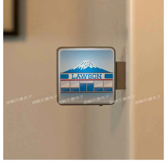 Dotonbori Glico 711 Lake Kawaguchi-ko Lawson Store Sign Lightboard Photo Spot Fridge Magnet Sticker Decoration254
