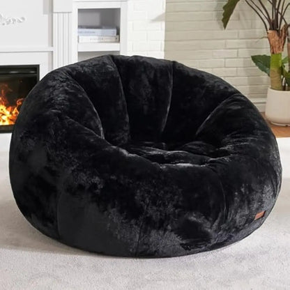 Bean Bag Chair, Comfy Giant Stuffed Bean Bags Chais W/Spacious Design for Reading, Playing or Relaxing, Bean Bag Couch for Adult