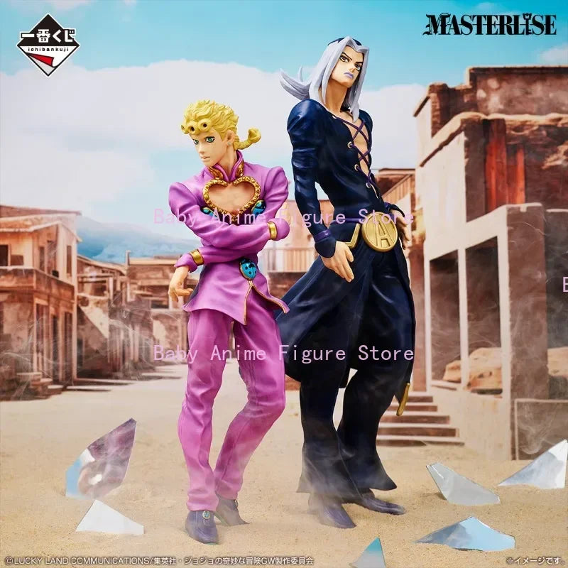 (In Stock)Origina BANDAI【Jojo Bizarre Adventure】Ichiban Kuji GOLDEN WIND Giorno Narancia Abbacchio Fugo Figure Doll Genuine