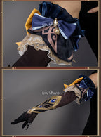 IN STOCK UWOWO Navia Cosplay Genshin Impact Navia Cosplay Costume Fontaine Rococo Style Dress Cosplay Halloween Costume