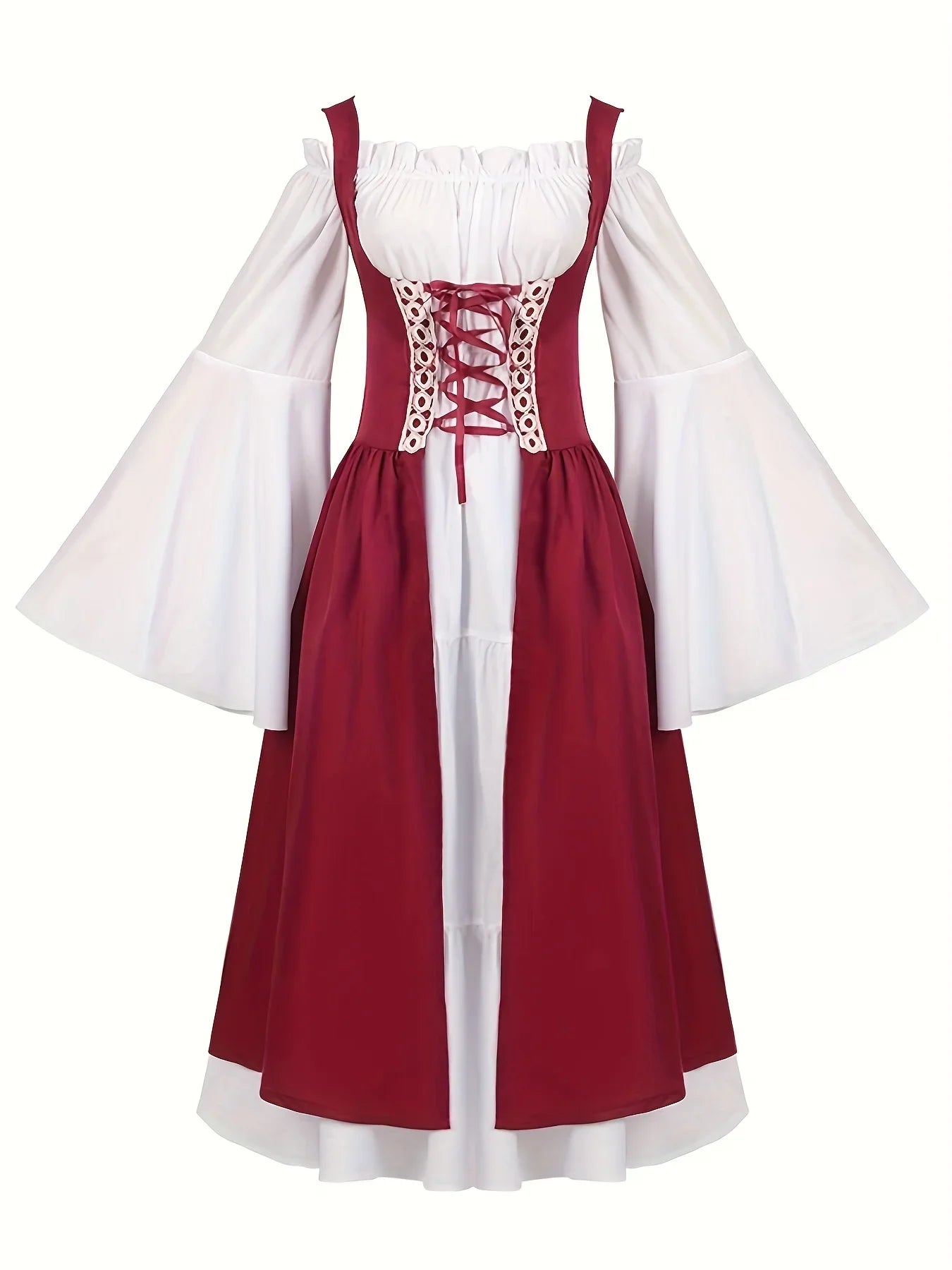 Greek Goddess Court Princess Queen Halloween Costume Vintage European Royal Style Theater Stage Outfit Halloween Cosplay Costume