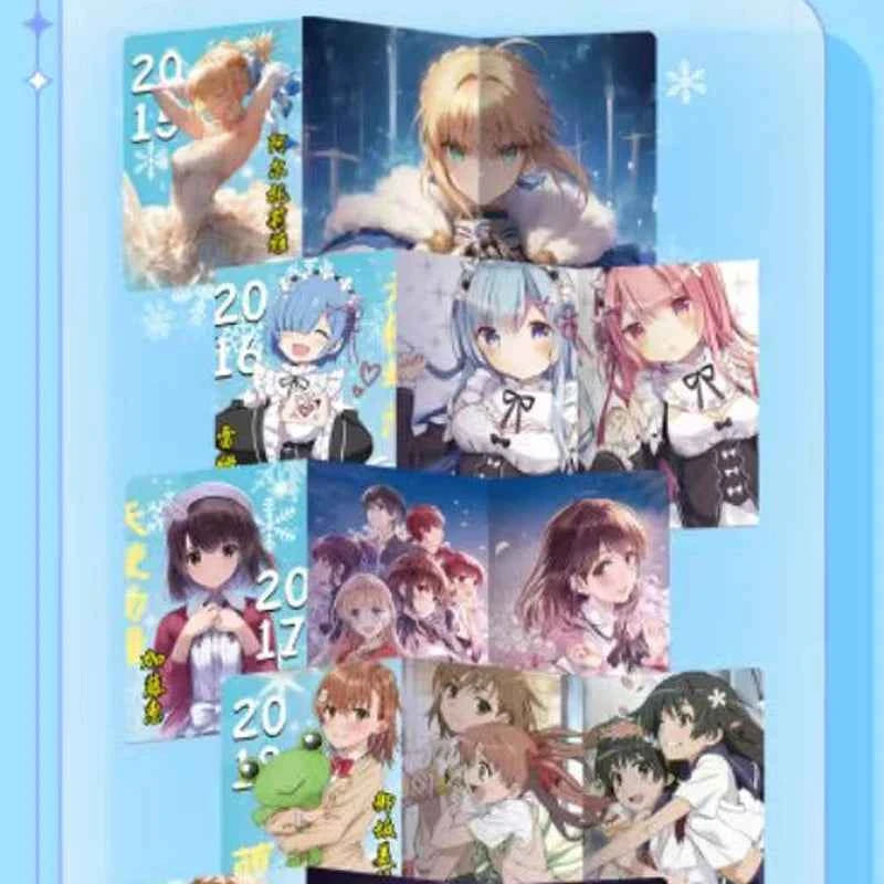 Goddess Story Booster Box Cards Small Frogs 10m06 Rhythm Of Winter Rizz Board Games Playing Cards Rare Collection