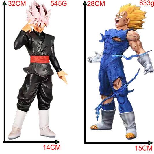 32CM28MC Dragon Ball Z GK Figure MAXIMATIC The Vegeta Super Saiyan Son Majin Vegeta Self-Destuct Vegeta Figure Toys Model Gift SS69