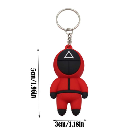 New Popular Film and Television Works Modeling Key Chain Cute Character Epoxy Keychain DIY Handmade  Pendant, Cosplay Decoration SS69