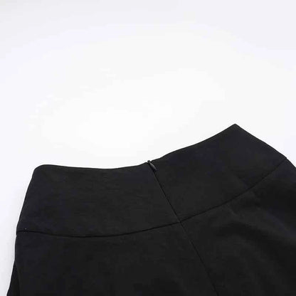 Wholesale New American Retro Irregular Skirt Hot Girl Sexy Punk Black Clothing Dark Style Women Summer Autumn Fashion Streetwear