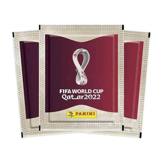 Panini Official FIFA World Cup Qatar 2022 Sticker Album Box, 50 Packets, Collect & Trade, Limited Edition