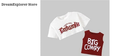 Girls K-pop Crop Top Shiny Joggers Pants Children Streetwear Girl Group Costume Kids Teen Hip Hop Jazz Street Dance Clothes Sets