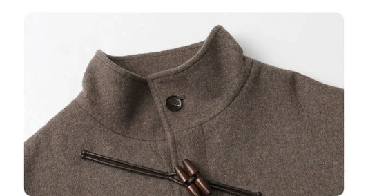 CHIC VEN Women Woolen Coats Fashion Retro Design Button Loose Long Overcoat Korean Female Clothing Autumn Winter New 2026