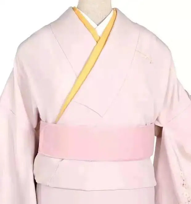 Japanese Kimono Kitsuke Obi Set with Himo and Kazari Komono
