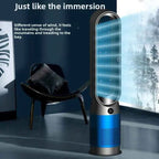 42 Inch Cooling And Heating Fan Adjustable Thermostat Control Energy Saving eco Mode Low Noise Bedroom Fan Remote Control