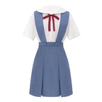 Anime School Uniform Cosplay Costume for Women with Wig